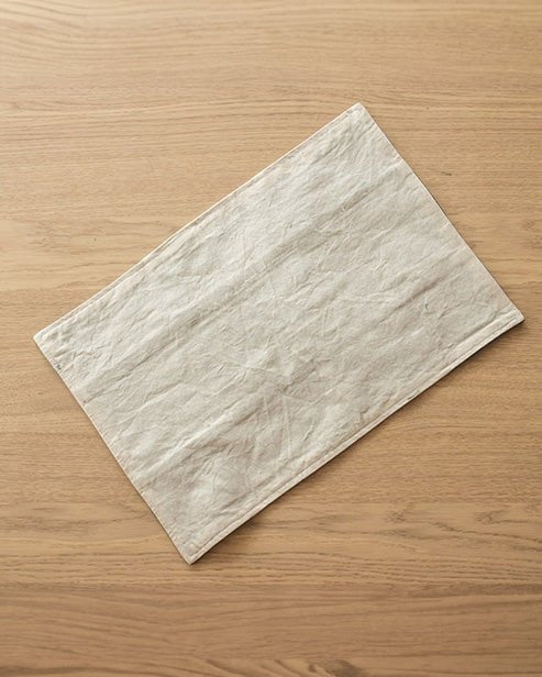 Hand embroidered Upcycled Jeans Placemats (set of 4) - Spiral - Dwij