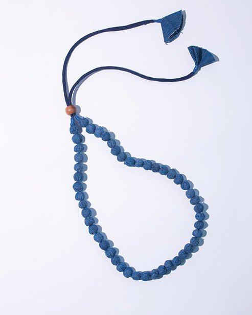 Handcrafted Upcycled Denim Jewellery Komaari - Dwij