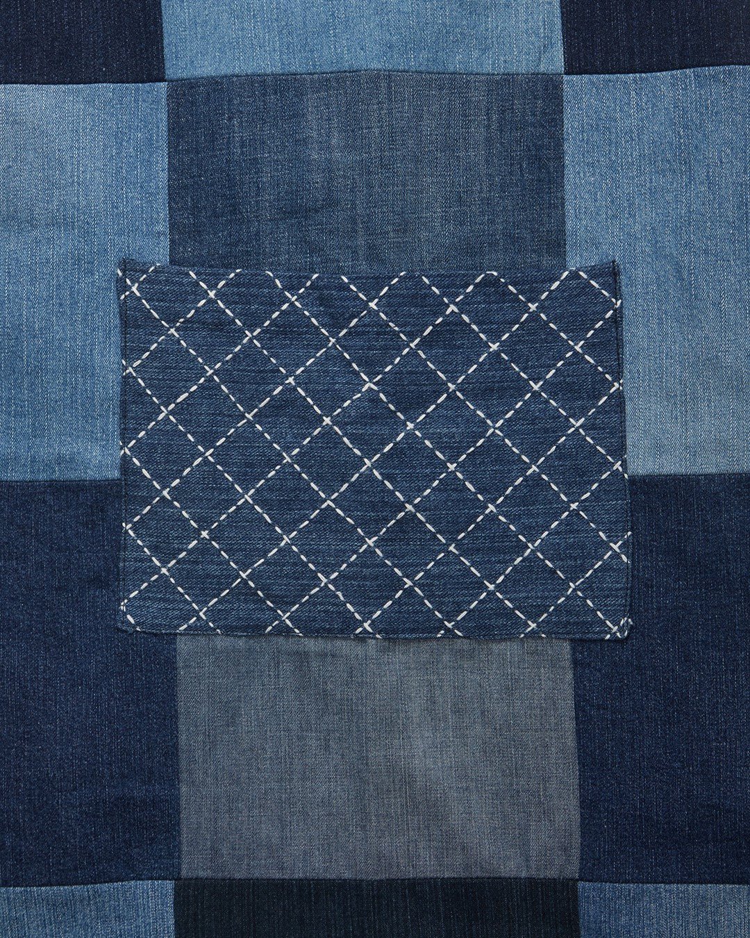 Repurposed Unisex Upcycled Denim Jeans Apron (adult) - Dwij -