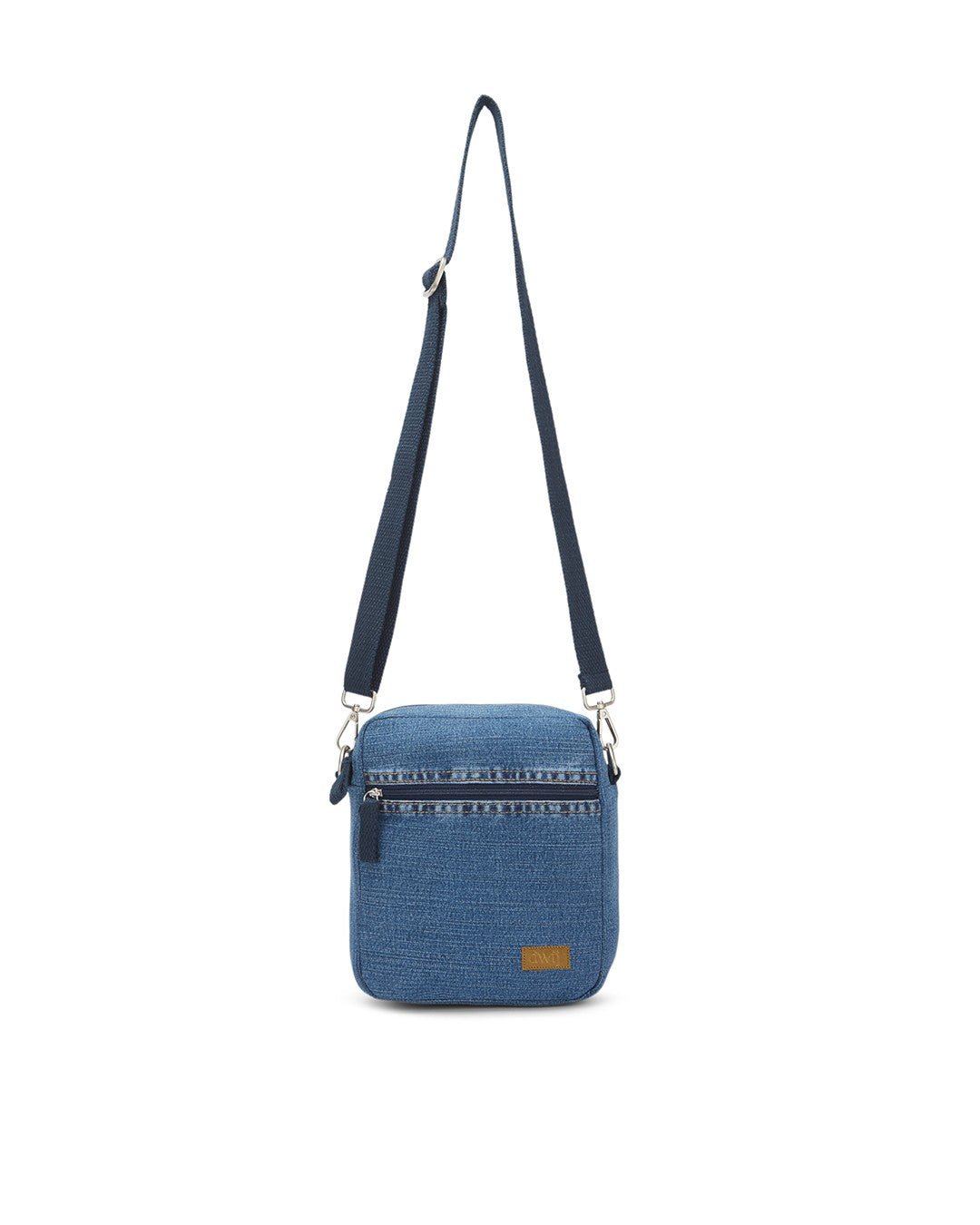 Upcycled Denim Unisex Breakfree Sling Bag - Dwij -