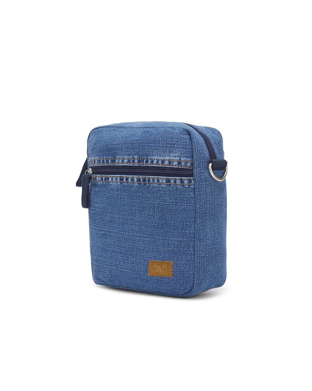 Upcycled Denim Unisex Breakfree Sling Bag - Dwij -
