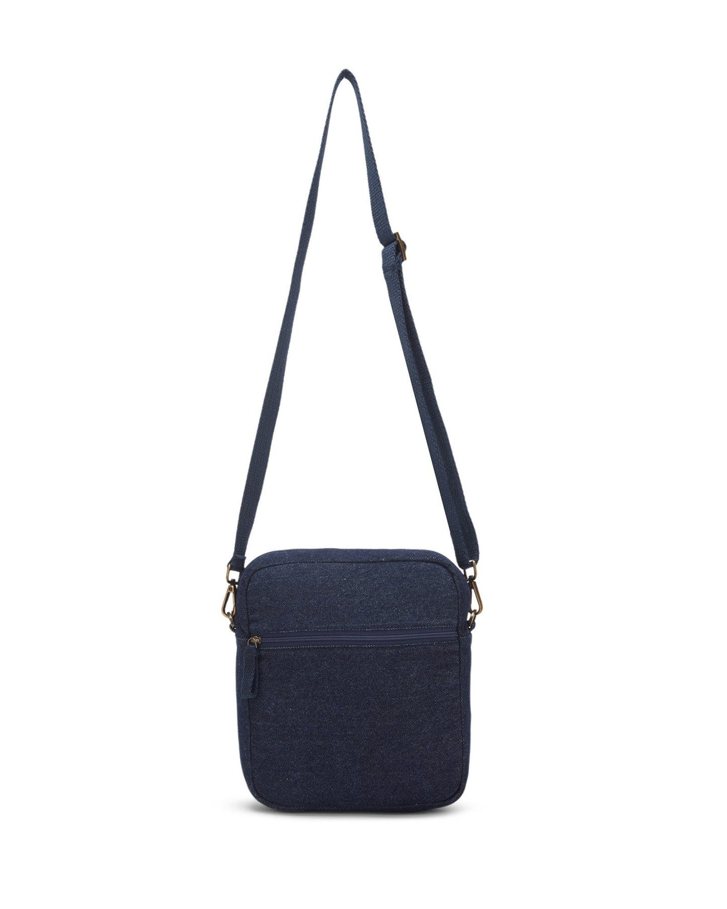 Upcycled Diagonal Striped Denim Breakfree Sling - Dwij -