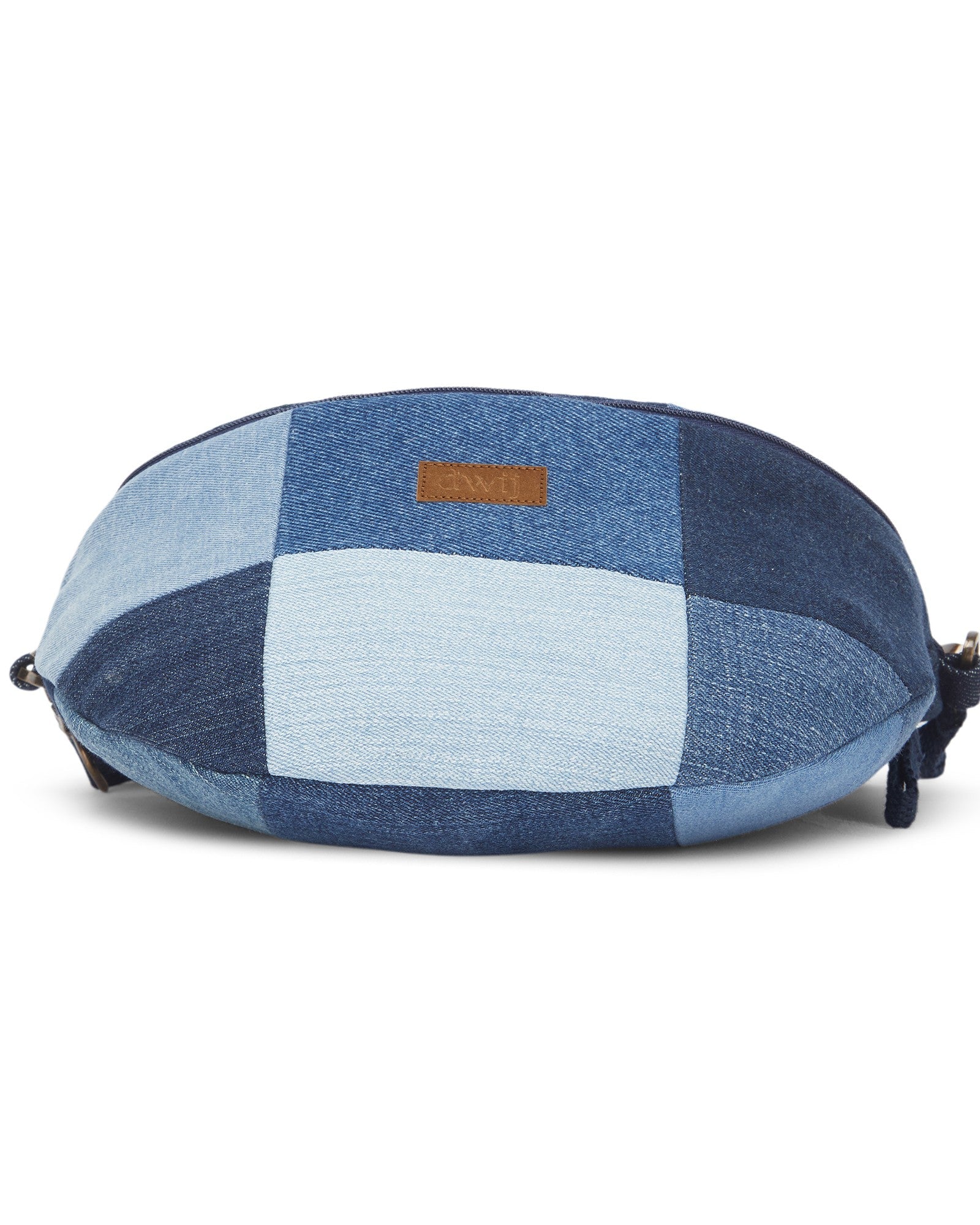 Upcycled Eco friendly Patched Fanny pack/Waist Pouch - Dwij -