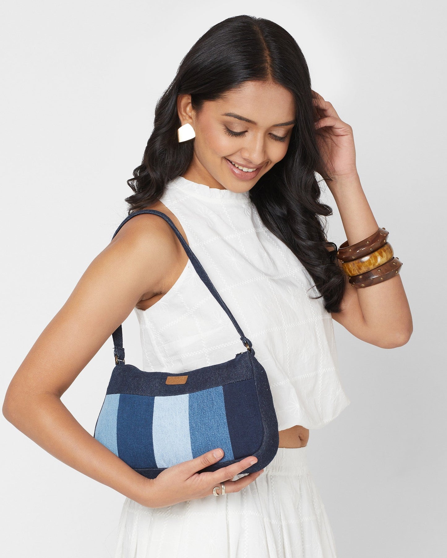 Upcycled Eco friendly Shaded Baguette - Dwij -