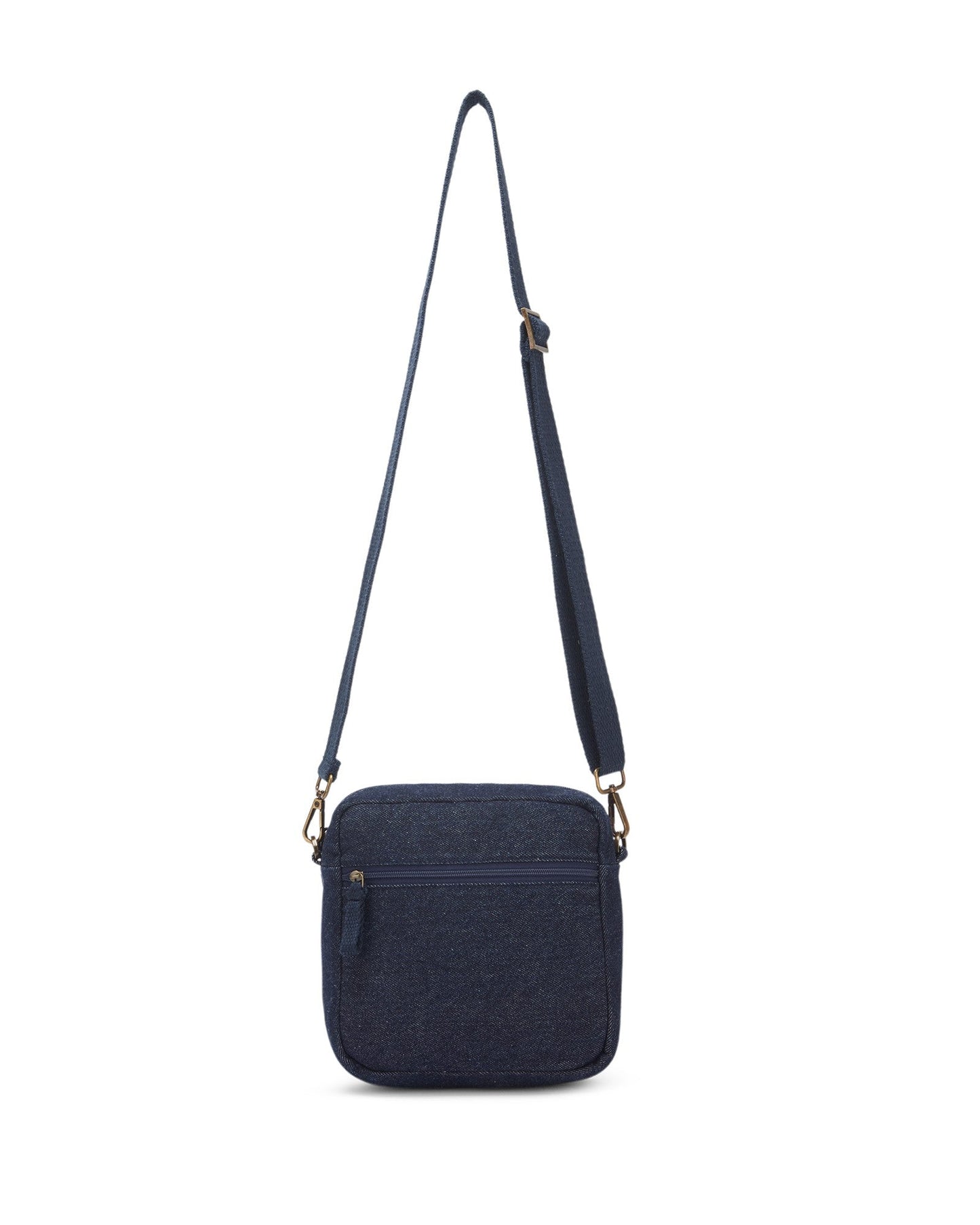 Upcycled Handcrafted Denim Jeans Mosaic Sling - Dwij -