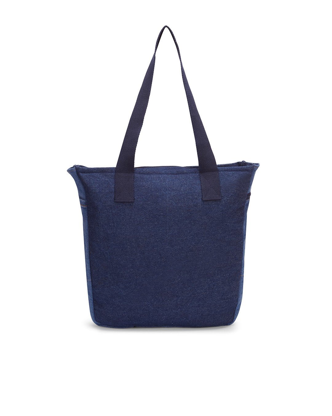 Upcycled Kantha Hand Embroidered Denim Large Tote Bag - Dwij -