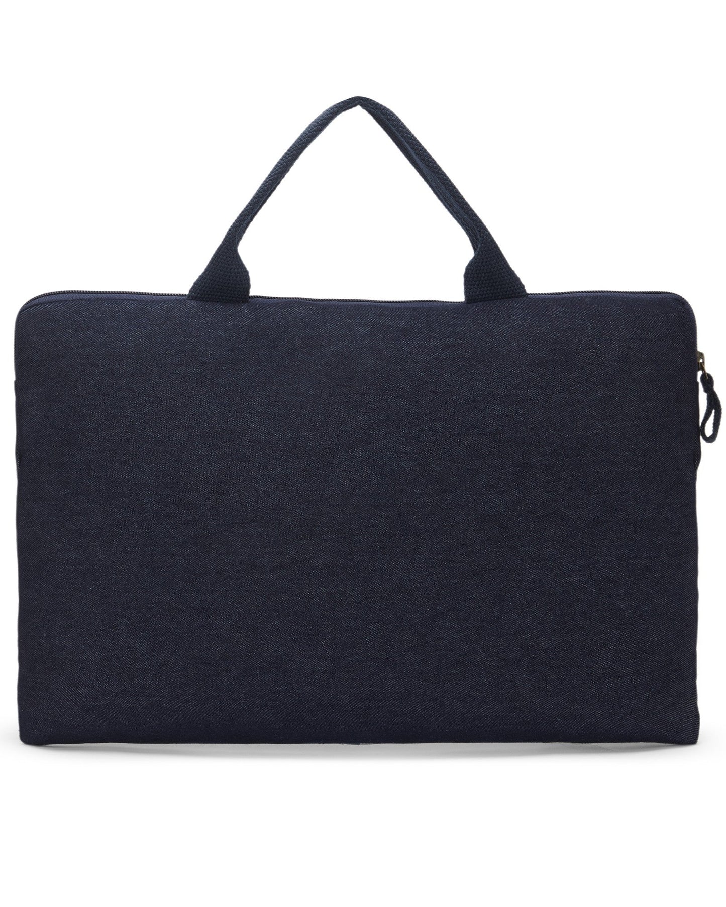 Upcycled Patched Laptop Sleeve With Handle - Dwij -