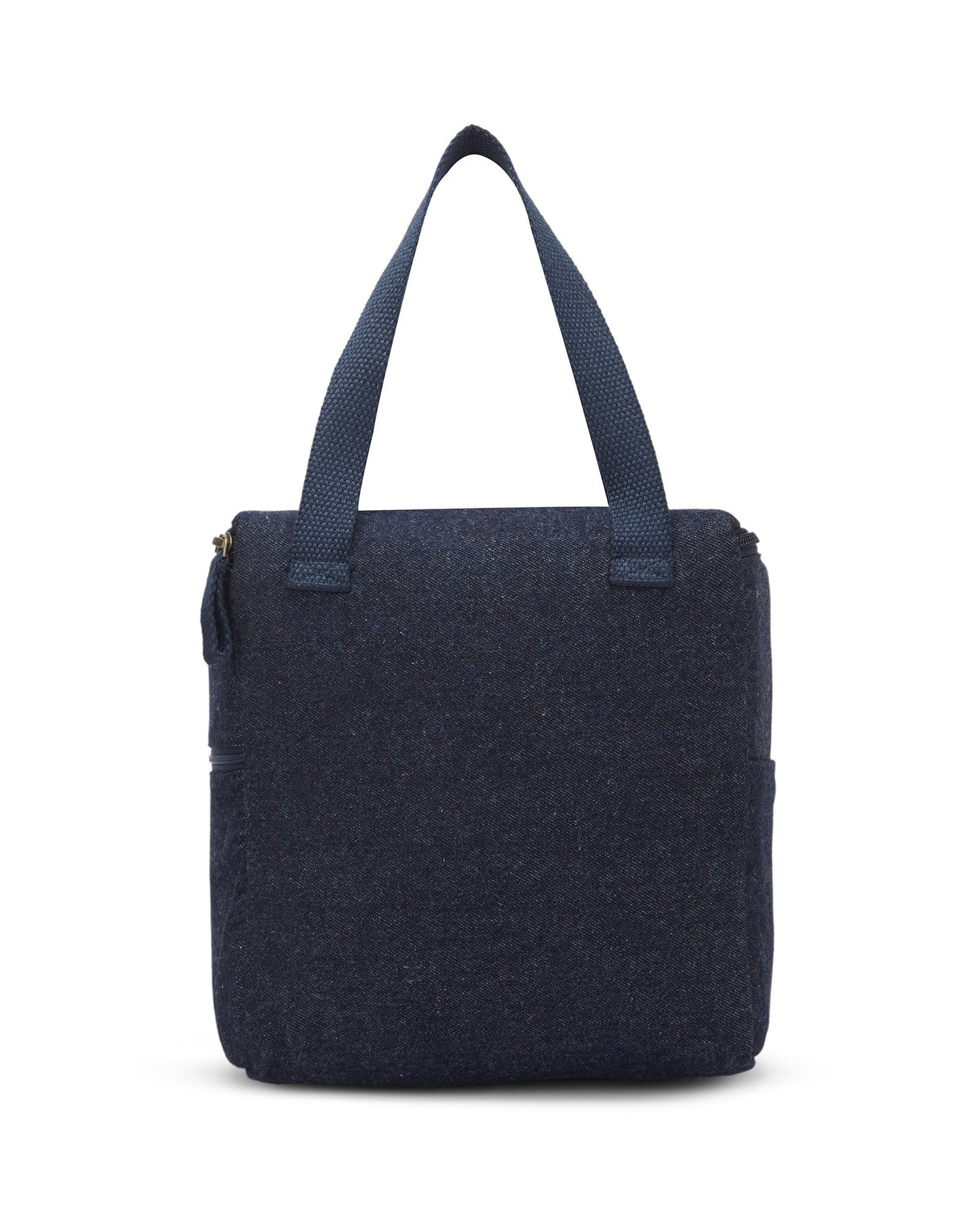 Upcycled Unisex Eco friendly Denim Jeans Lunch Bag (Large) - Dwij -