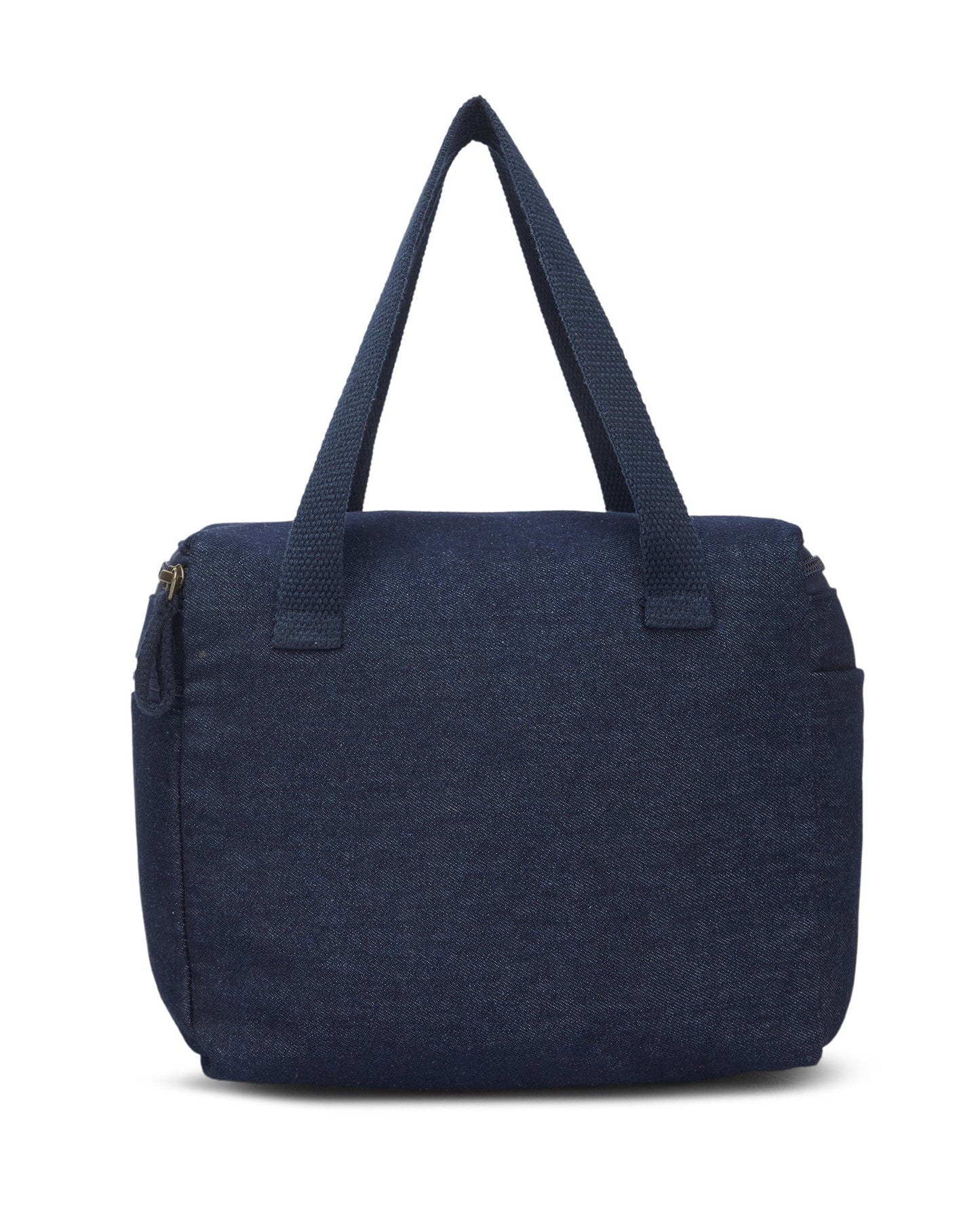 Upcycled Unisex Eco friendly Denim Jeans Lunch Bag (Small) - Dwij -