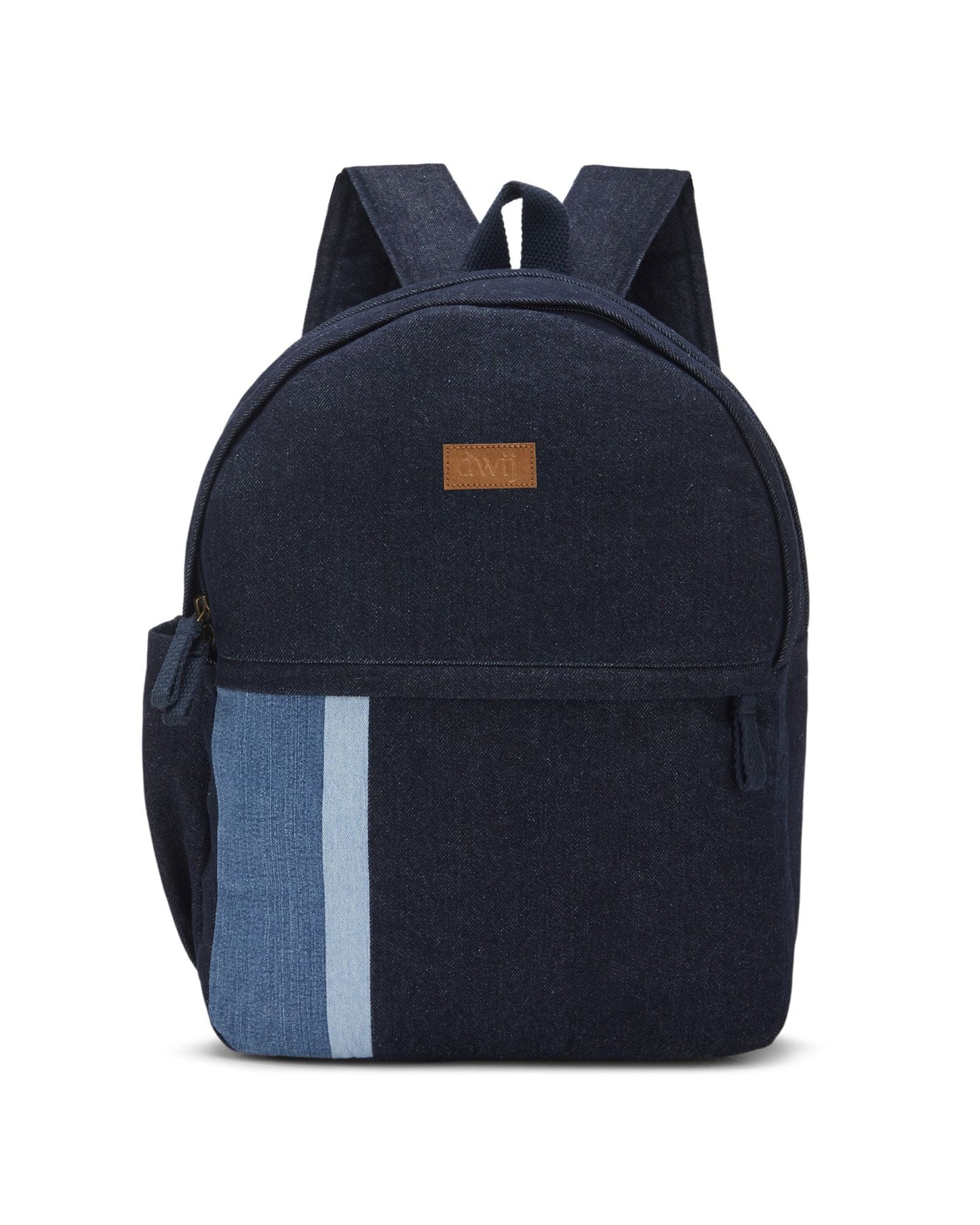 Upcycled Unisex Offbeat Denim Travel Backpack - Dwij -
