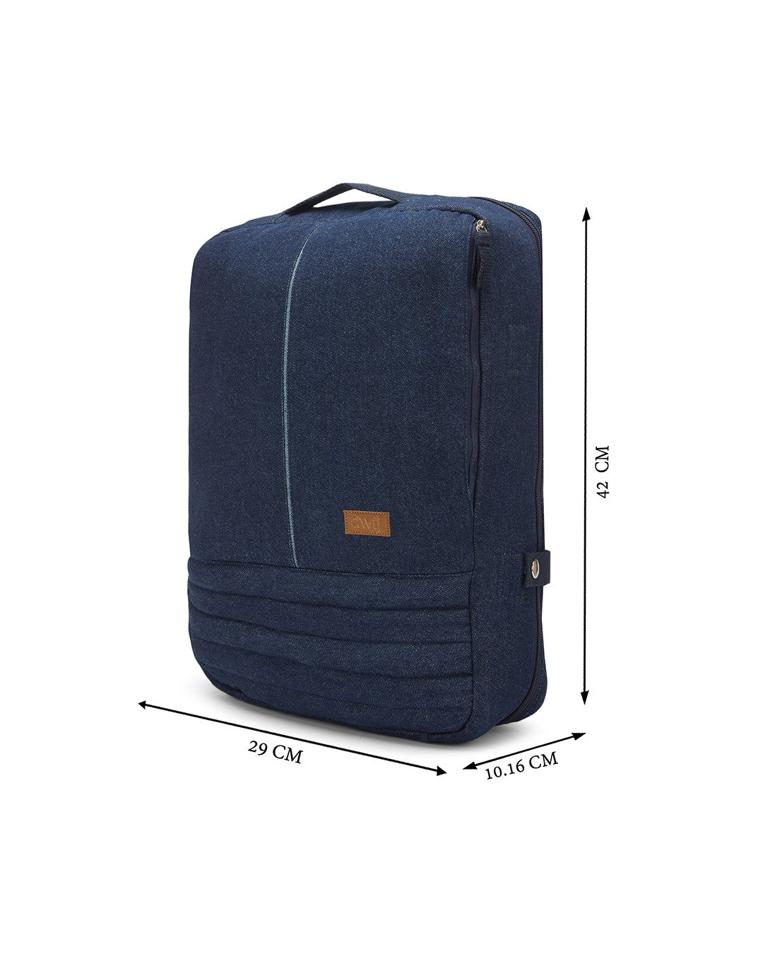 Upcycled Unisex Office Travel Executive Backpack - Dwij -