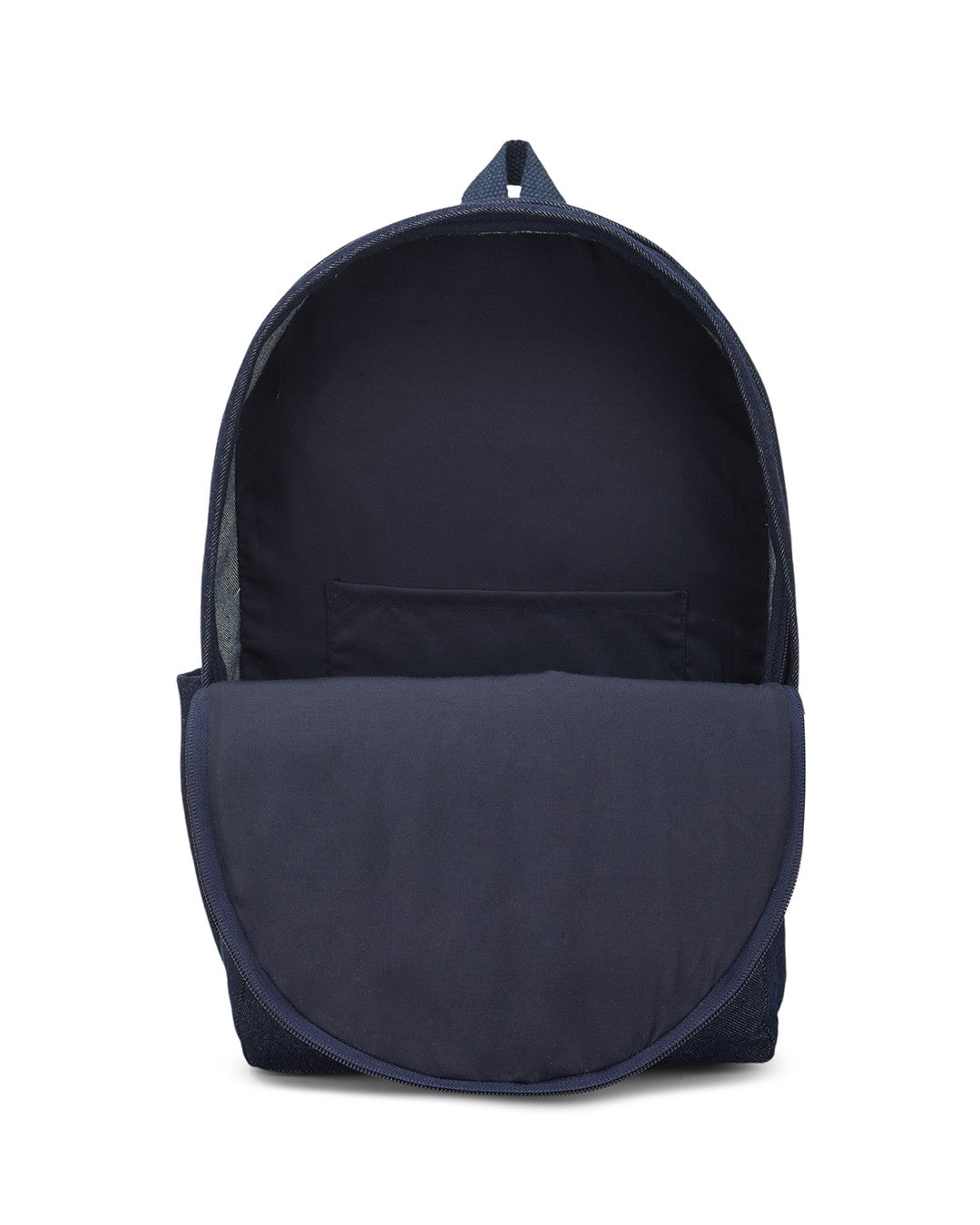 Upcycled Unisex Patched Denim & Felt Jeans Travel Backpack - Dwij -