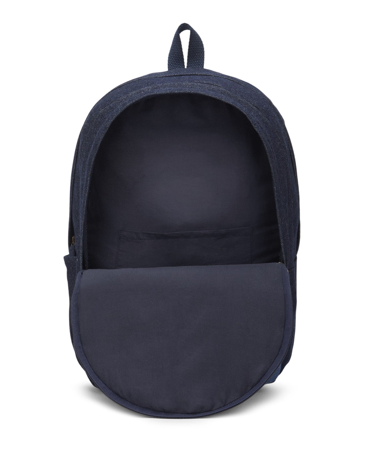 Upcycled Unisex Random Denim & Felt Travel Backpack - Dwij -