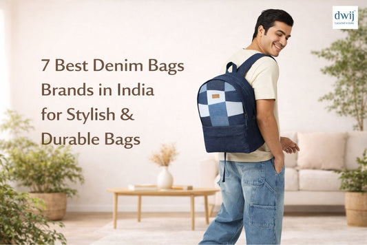 7 Best Denim Bags Brands in India for Stylish & Durable Bags - Dwij
