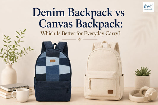 Denim Backpack vs Canvas Backpack: Which Is Better for Everyday Carry?