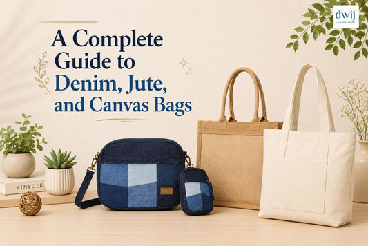 A Complete Guide to Denim, Jute, and Canvas Bags