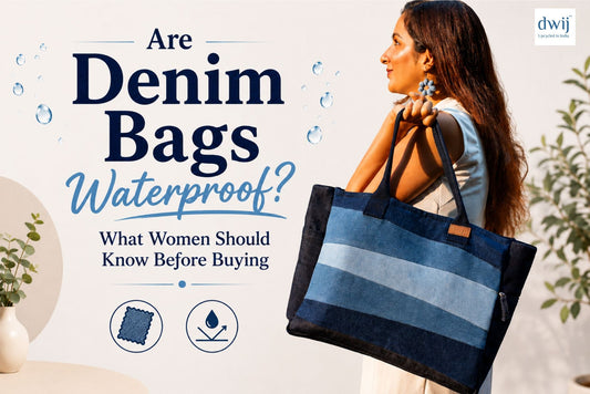 Are Denim Bags Waterproof? What Women Should Know Before Buying