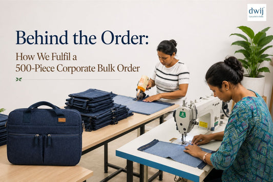 Behind the Order: How We Fulfil a 500-Piece Corporate Bulk Order at dwij