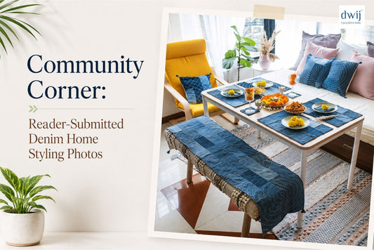 Community Corner: Denim Home Styling Ideas Inspired by Conscious Living