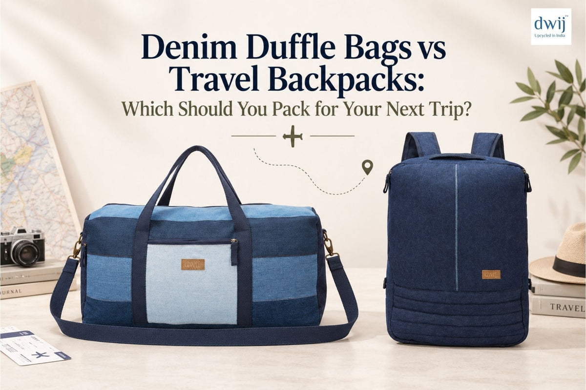 Denim Duffle Bags vs Travel Backpacks: Which Should You Pack for Your Next Trip?