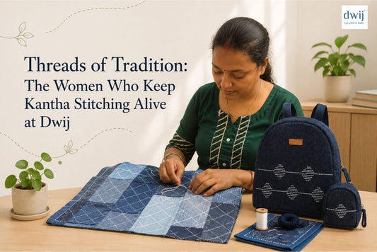 Threads of Tradition: The Women Who Keep Kantha Stitching Alive at dwij