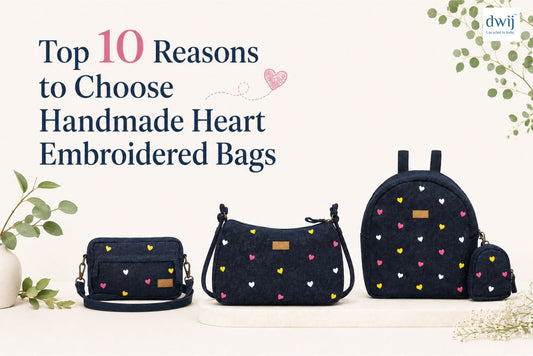 Top 10 Reasons to Choose Handmade Heart Embroidered Bags