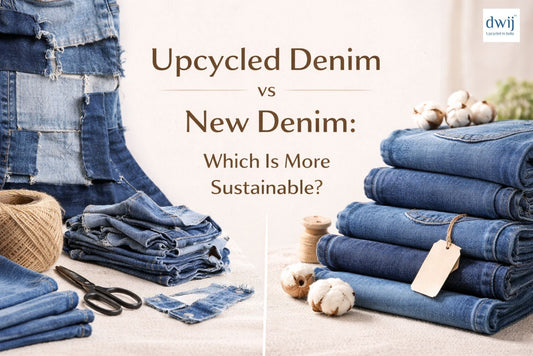 Upcycled Denim vs New Denim: Which Is More Sustainable?