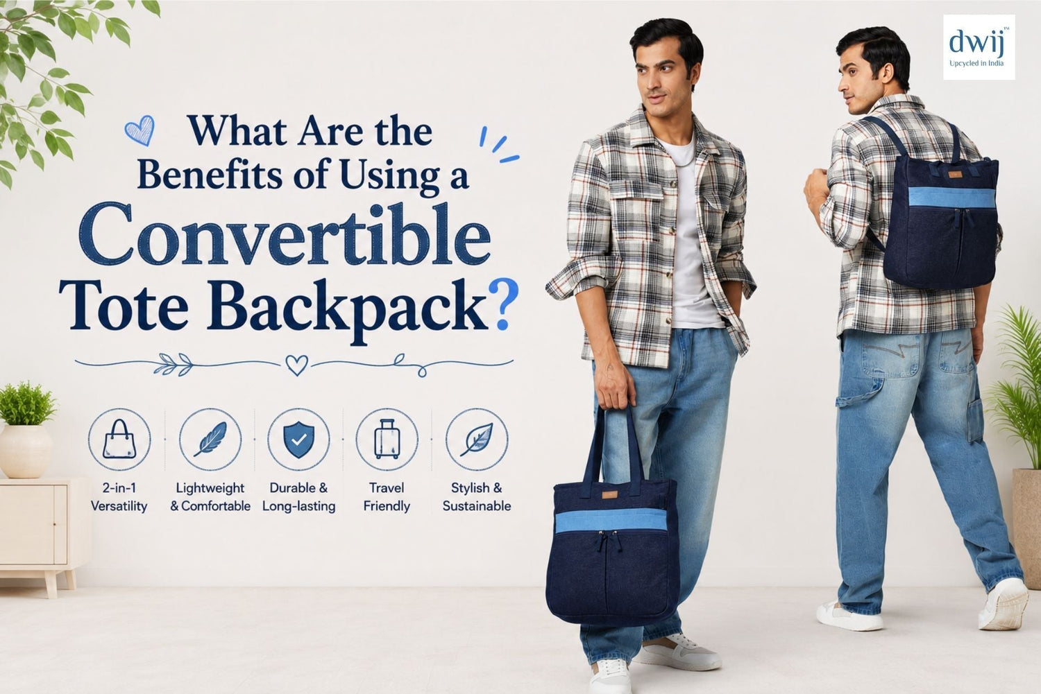 What Are the Benefits of Using a Convertible Tote Backpack?