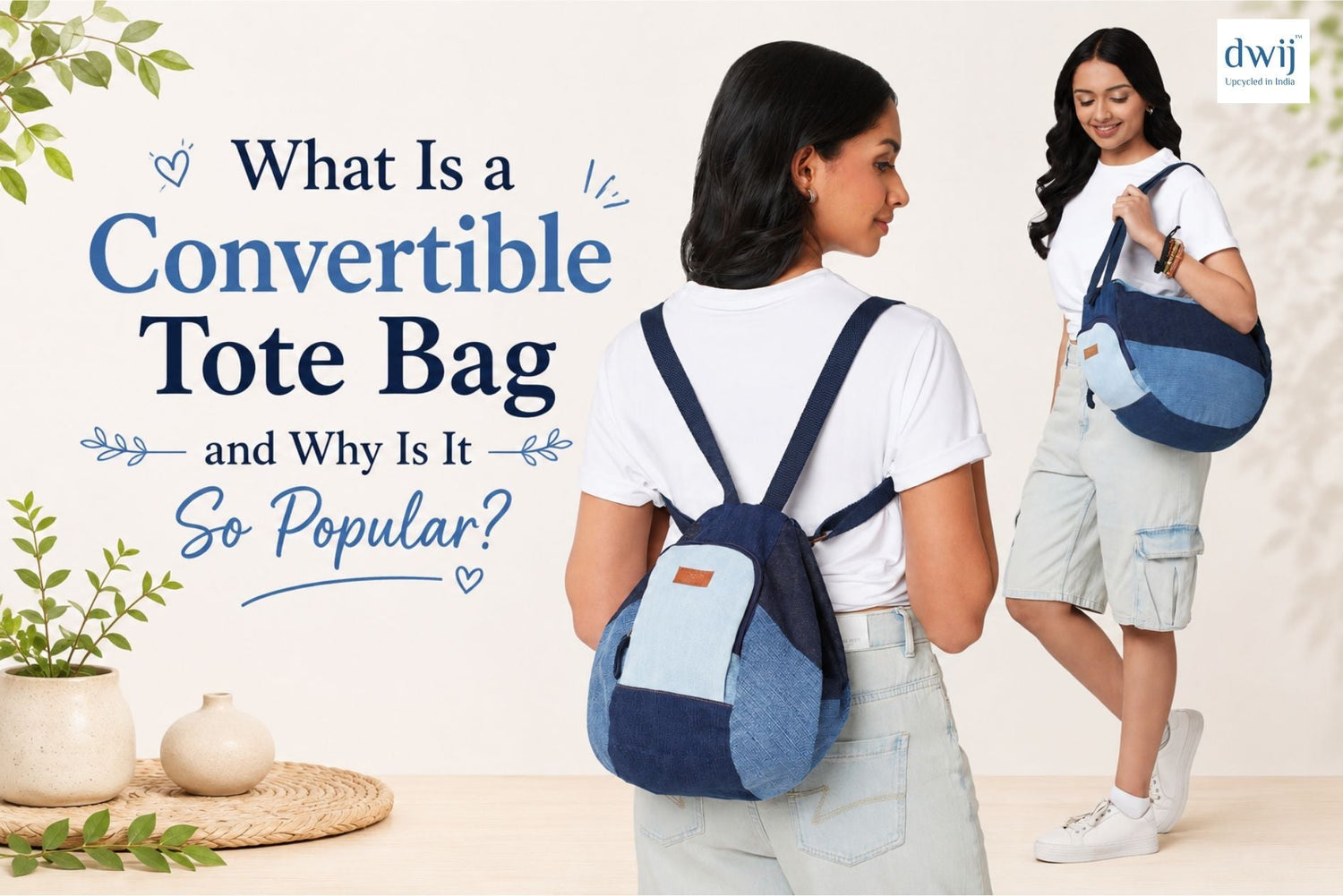 What Is a Convertible Tote Bag and Why Is It So Popular?
