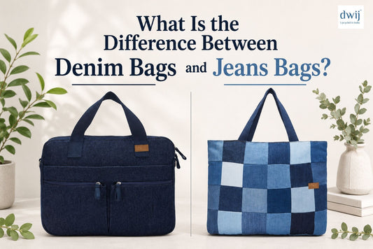 What Is the Difference Between Denim Bags and Jeans Bags?