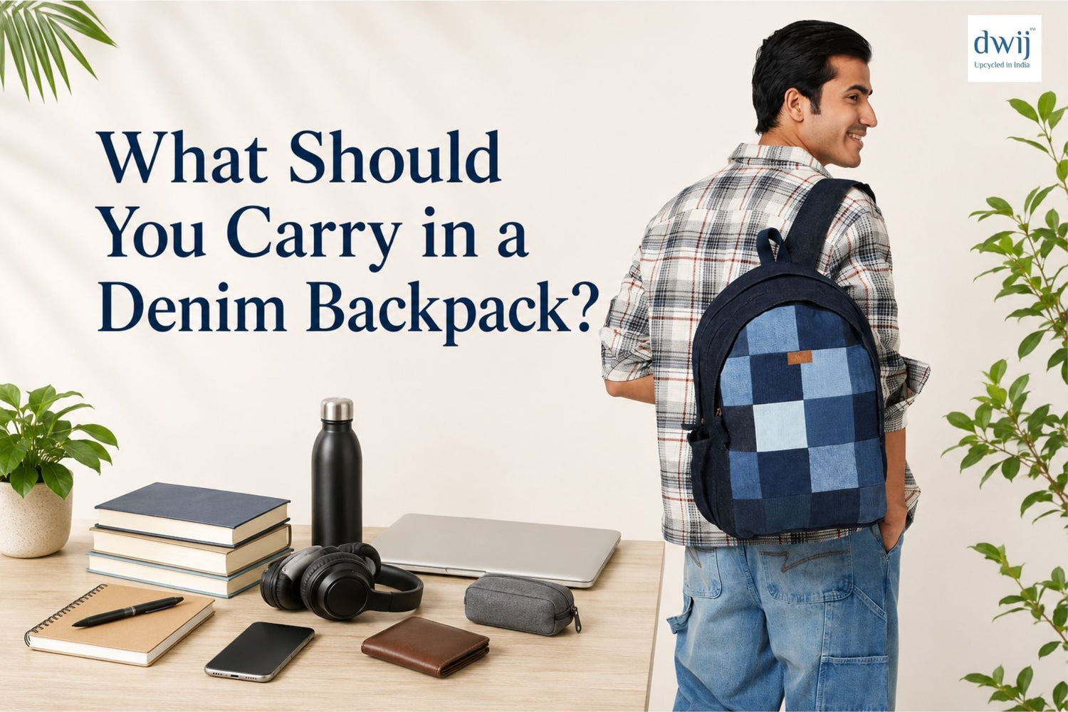 What Should You Carry in a Denim Backpack?