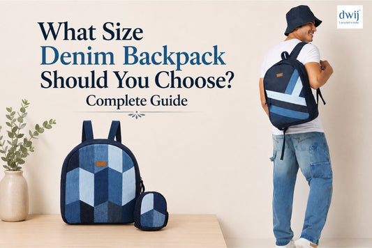 What Size Denim Backpack Should You Choose? Complete Guide