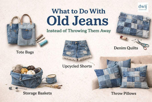 What to Do With Old Jeans Instead of Throwing Them Away