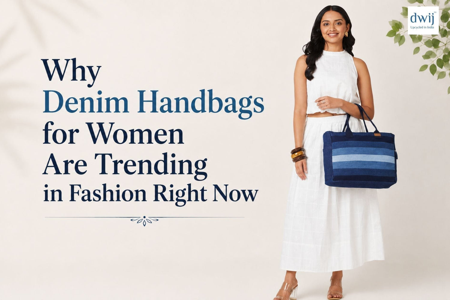 Why Denim Handbags for Women Are Trending in Fashion Right Now