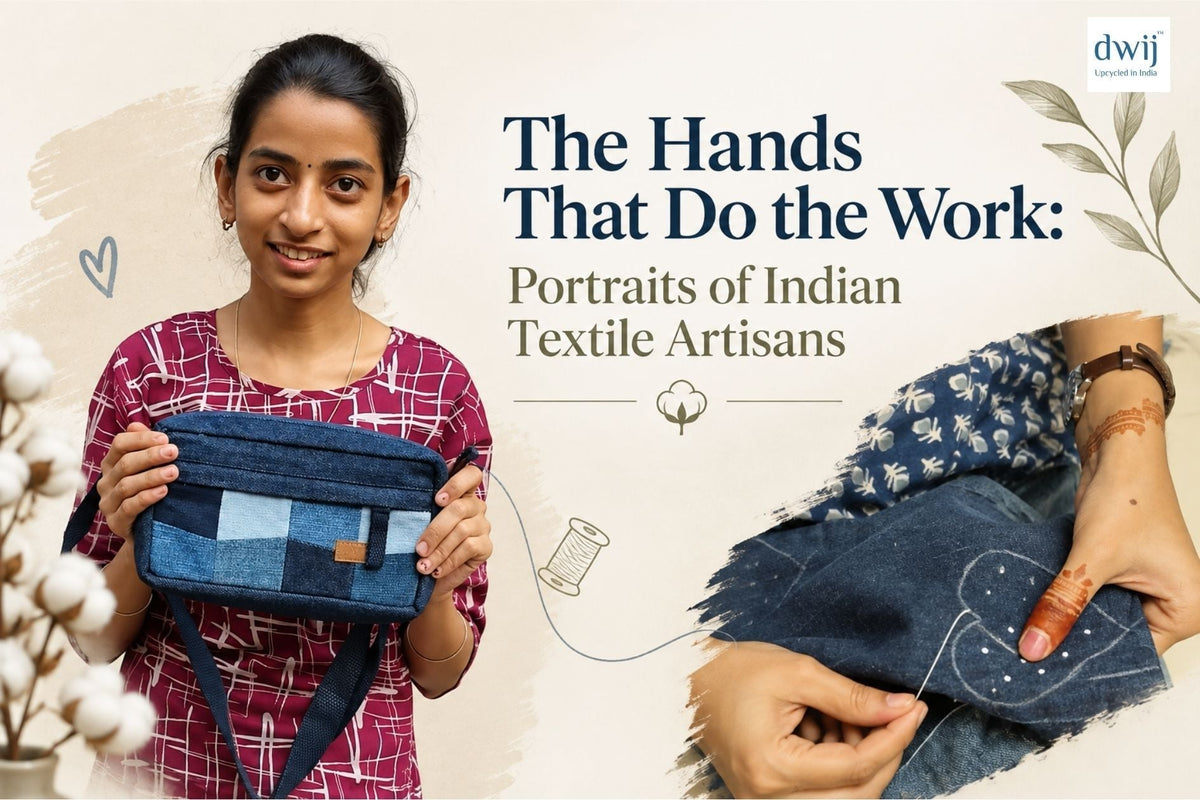 The Hands That Do the Work: Portraits of Indian Textile Artisans - Dwij