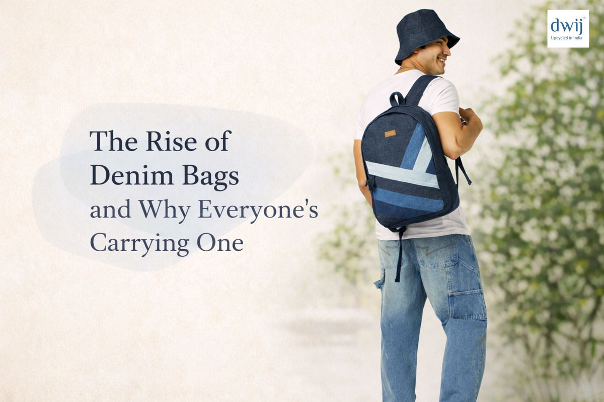 The Rise of Denim Bags and Why Everyone’s Carrying One - Dwij