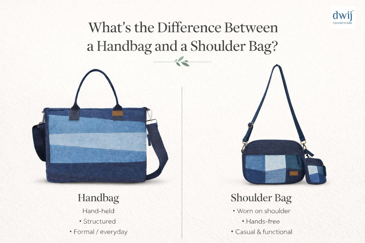 What’s the Difference Between a Handbag and a Shoulder Bag? - Dwij