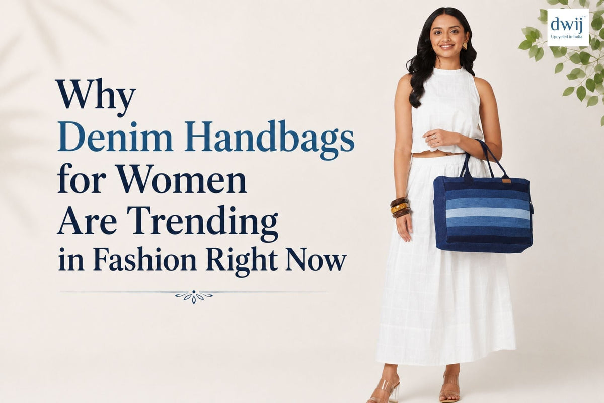 Why Denim Handbags for Women Are Trending in Fashion Right Now - Dwij