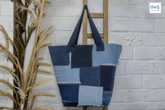 Why Every Sustainable Fashion Lover Needs a Denim Tote Bag - Dwij