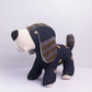 Repurposed Upcycled Jeans Embroidered Toy- Puppy Dog