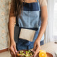 Repurposed Upcycled Denim Jeans Apron (adult)