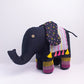 Handcrafted Upcycled Jeans Embroidered Toy- Elephant