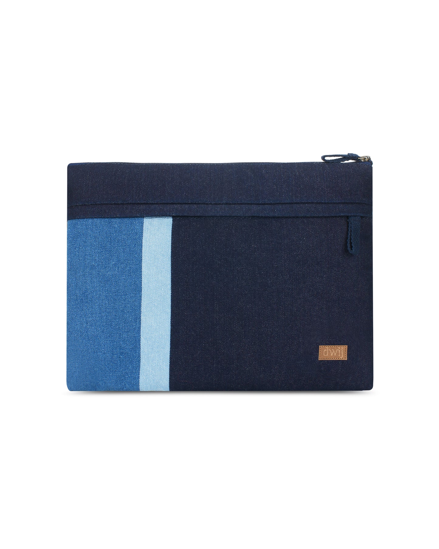 Upcycled Denim Offbeat Laptop Sleeve