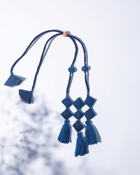 Repurposed Denim Jewellery Bhavya