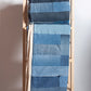 Handcrafted Upcycled Jeans Bed Cover/ quilt (Single bed size)