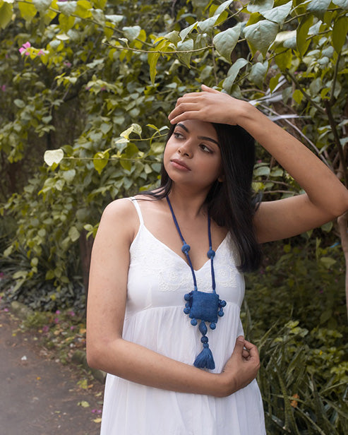 Upcycled Handcrafted Denim Jewellery Apraudha