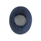 Upcycled Denim Hand Heart Embroidered Bucket Woman Hat