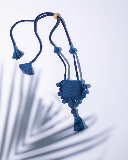 Upcycled Handcrafted Denim Jewellery Apraudha