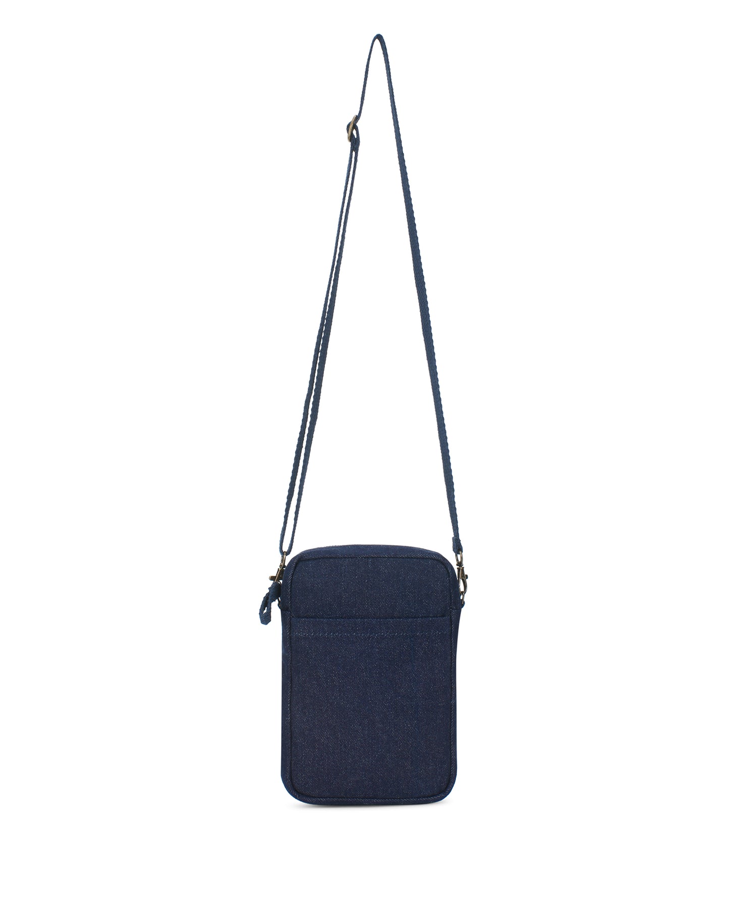 Upcycled Denim Mobile sling Bag with compartments