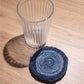 Upcycled Denim Coasters (1 Big and 4 small)